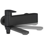 Смеситель для ванны Ravak Baterie Chrome II cada-dus black CR II 022.20BL (X070463)