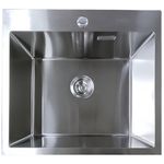 Мойка кухонная Waltz HDA 4550 Crom satin