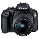 Фотоаппарат Canon 2000D 18-55 III черный+обучение в подарок!