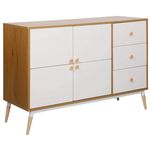 Comodă Deco Marani 120x40x81H Oak/White