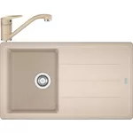 Chiuvetă bucătărie cu bateria Franke 114.0491.657 BFG 611-86 + Novara Plus Avena