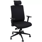 Fotoliu de birou Deco Linea Black