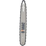 Accesoriu pentru fierăstrăie O'MAC Șină de ghidare și lanț pentru ferăstrău cu lanț 33D 325-1.5