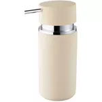 Dozator săpun Bisk 06595 rotund, bej. (ceramica)