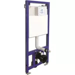 Бачок для унитаза Visam Slim 80 fara buton (A112-001), cu cadru