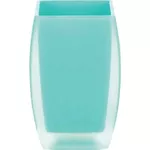 Стакан для зубных щёток Freddo 52207 Spirella albastru deschis