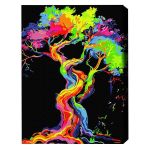 Tablou pe numere BrushMe BSB0028FC 40x50сm (pânză neagră/fără cutie) Copacul viselor