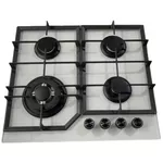 Plită încorporabilă pe gaz Tornado H77-6004SR Matt GL WH