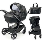 Сărucior pentru copii CAM SoloPerTe 2in1 TECHNO SOFTY 2020 ART977-T512/V90S black/black