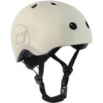 Cască de protecție Scoot&Ride 00887 Casca de protectie pentru copii cu sistem de reglare Ash M-L