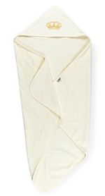 Accesoriu pentru baie PernaMea Prosop botez 90x90cm Coronita maro