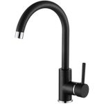 Смеситель кухонный Helika-AquaSanita 5523-601 SABIA Black metallic