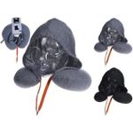 Pernă turistică Promstore 42627 Подушка шейная с капюшоном 30x32cm ProNorld