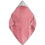 Аксессуар для купания Petite&Mars 418364 Prosop cu gluga Loulou Pink Meadow, 100x100cm