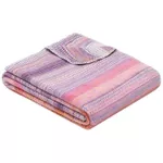 Домашний текстиль Ibena 2722/520 Jacquard Decke Harlyn Berry/orange