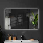 Зеркало для ванной Bayro Moon 1000x600 LED touch нейтральный
