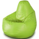 Fotoliu BeanBag BeanBag BM0578, Груша из глянцевой экокожи Max, XL, Салатовый