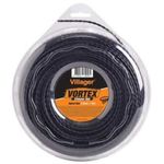 Леска для триммера Villager Vortex нейлоновая леска 4,0мм*12м (США) (038185)