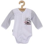 Детское постельное белье New Baby 35685 боди на кнопках Panda 62 (3-6m)