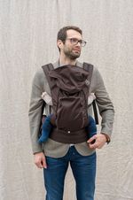 Эрго рюкзак NapBag by Bagy Шоколад