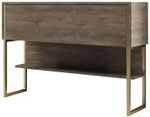Masă Trendy Luxe, AurNuc, 120x80x30cm (GTR005829)