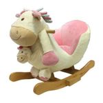 Leagăn pentru bebeluși Time Leader JR2564 Pony with puppet, pink