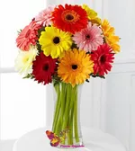 Buchet din gerbera mix