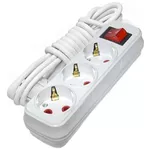 Удлинитель электрический Horoz 200.303.302 3locuri cu pamintare+intr.3m 3x1(12b/c)