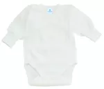 Haine pentru copii Minikin 21370362 Все в тон Боди р-р62, молочный, унисекс