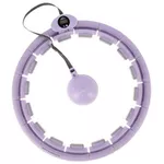 Инвентарь для гимнастики HMS 7438 SET cerc hoola hoop cu greutate + curea (17-44-634)