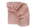 Lenjerie de pat pentru copii Veres 142.1.03 Простынь 120x60 (Муслин розовый)