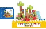 Set de construcție Richi (64141) Constructor cu magnet 102pcs