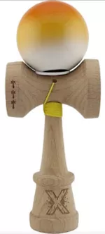 Активная игра Essa 165434 Kendama Super Sticky X Original, 7.5x6x18cm, Gradient portocaliu
