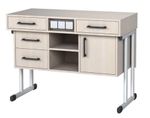 Школьная парта Tisam Стол с розетками для кабинета физики и химии 1200х600х900мм (0302)