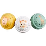 Zornăitoare Sophie la Girafe 010504 Set 3 mingi zornaitoare
