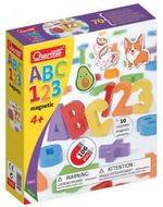 Настольная игра Quercetti 5465 Magnetic ABC+123