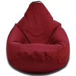 Кресло-мешок BeanBag BM5921, Груша размер из Оксфорда 600D, L, бордовый