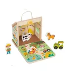 Jucărie Huanger (52688) Casuța-Ferma de animale HP067