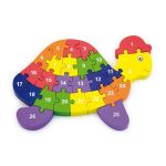 Puzzle Viga 55250 Puzzle 3D din lemn Broasca țestoasă