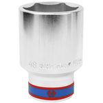 Set de tubulare, bite, duze King Tony 623548M cap tubular adânc, 48 mm, 6 laturi, 3/4