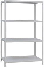 Cтеллаж складской УХЛ-МАШ СК 1,5/750х300 Стеллаж средней нагрузки 120кг (1500x750x300) (4 полок)