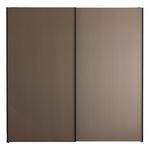 Шкаф Bayro Top line Napoli 2000x2300x580 серый камень, купе (604800)