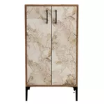 Полка для обуви Trendy Prag, Nuc, Marmura Alba 60x111x35cm