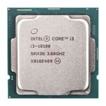 CPU Intel Core i3-10100 3.6-4.3GHz (4C/8T, 6MB, S1200, 14nm,Integrated UHD Graphics 630, 65W) Tray