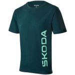 Îmbrăcăminte sport Skoda 6U0084200N549 Футболка мужская зеленая (M)