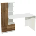 Офисный стол Trendy Domingos, alb, nuc 149x120x61cm