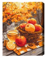 Картина по номерам BrushMe BS54181 40х50сm (în cutie) Mere cu scorțișoară