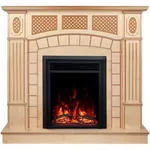 Камин электрический ArtFlame Amsterdam wood & Cris