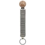 Пустышка BIBS 9440223 Lantisor clip tricotat pentru suzeta Cloud