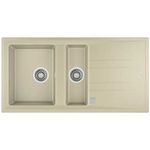 Chiuvetă bucătărie Teka Stone 60B TG 11/2B 1D tegranit TOPASBEIGE